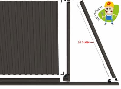 Doorhan Revolution 4000x2000 коричн
